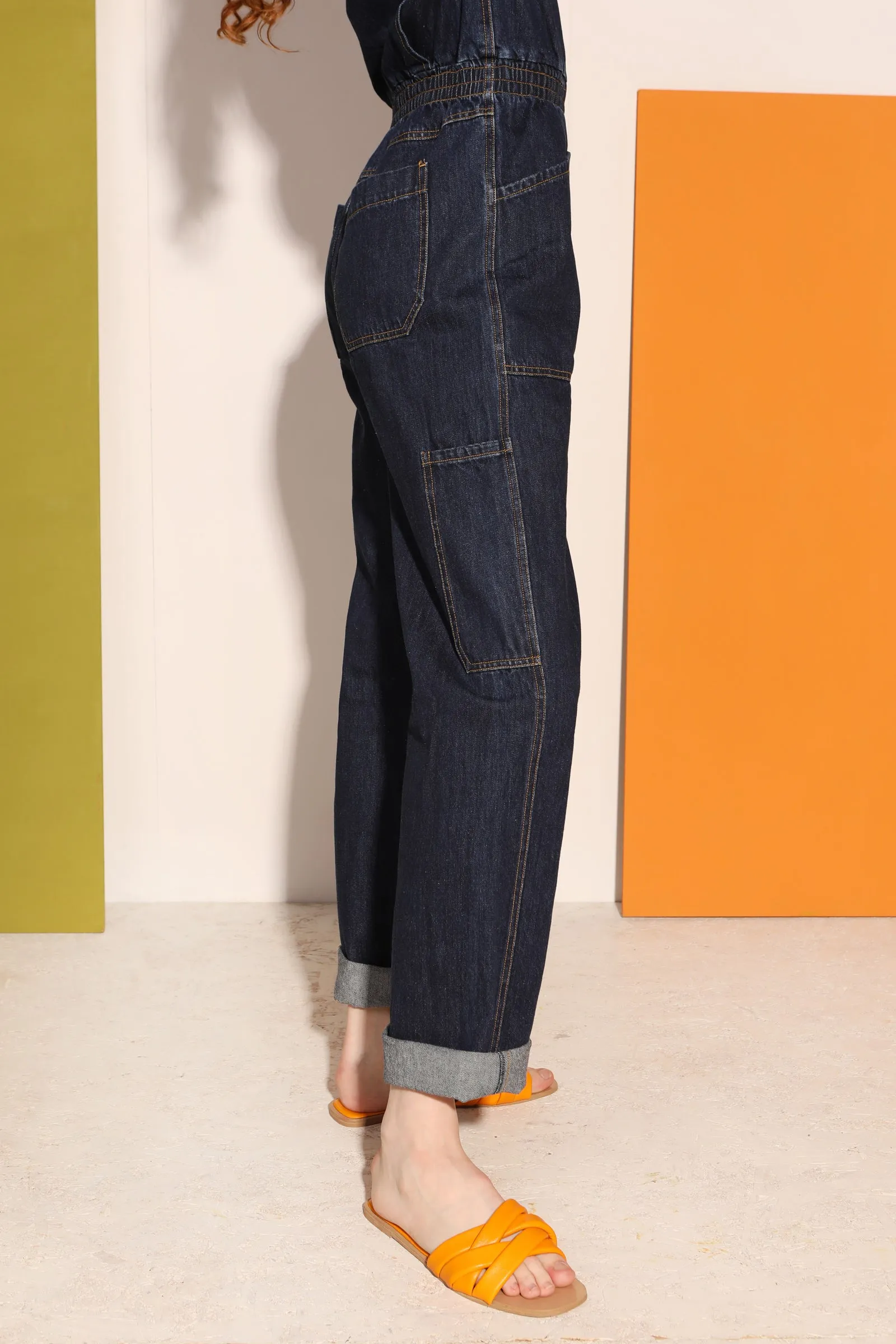 Danny Boilersuit Indigo Slim Fit