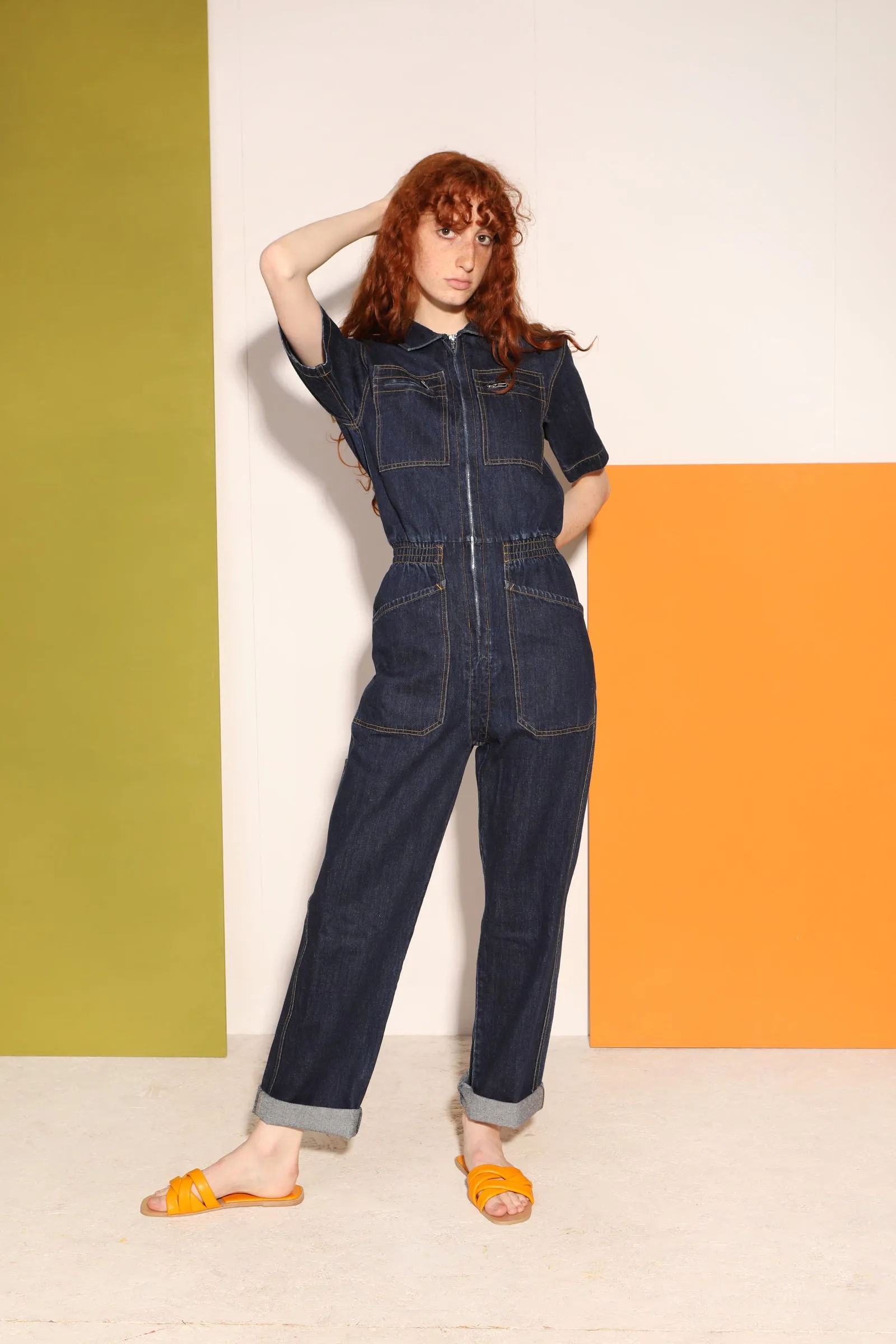 Danny Boilersuit Indigo Slim Fit
