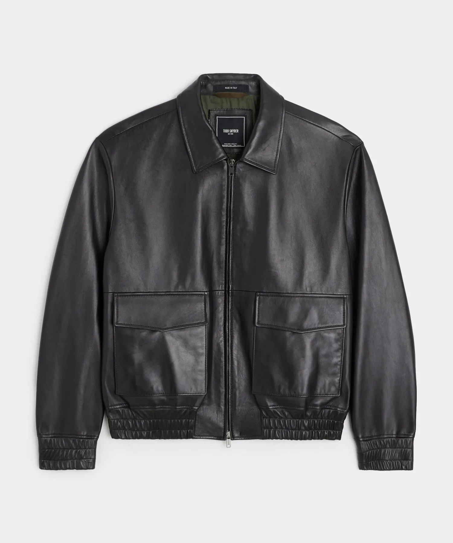 Leather Grant Jacket